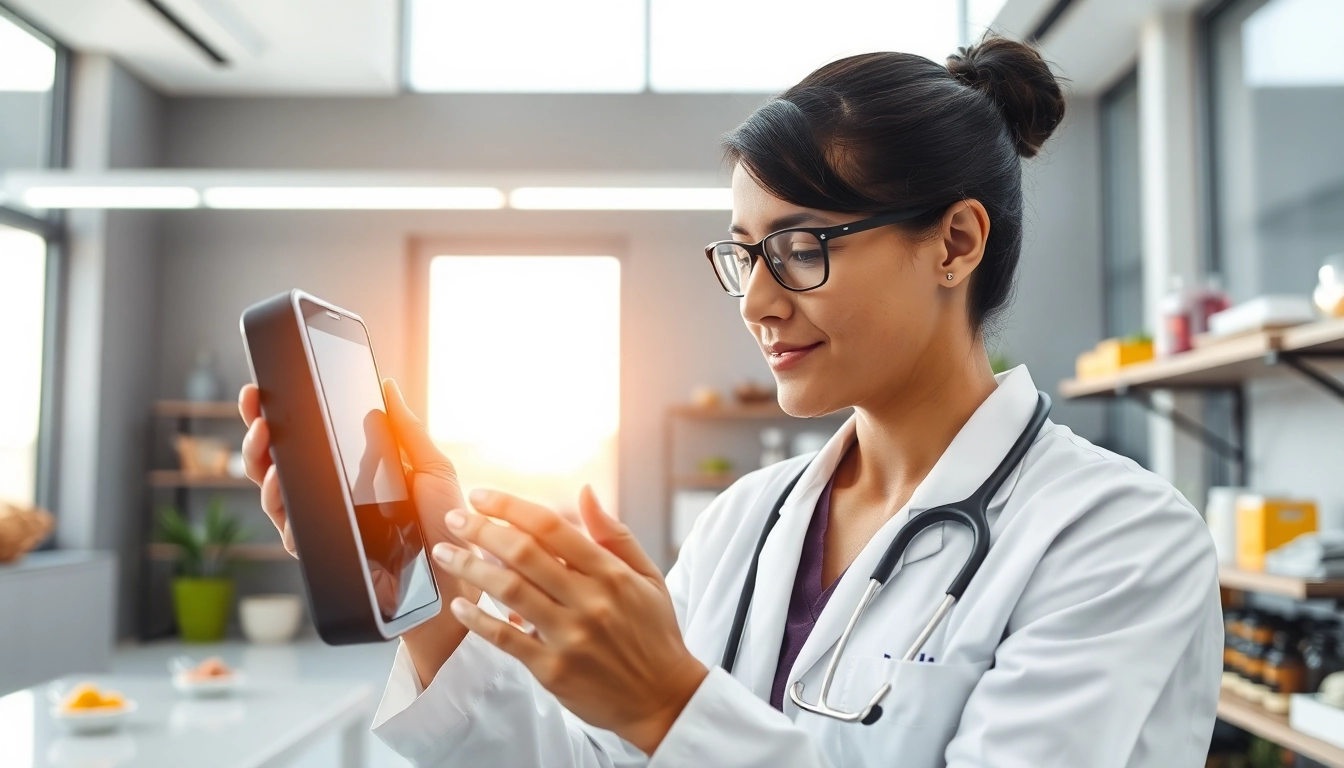 Enhancing wellness with innovative health solutions at https://newimage.world/ in a modern clinic.