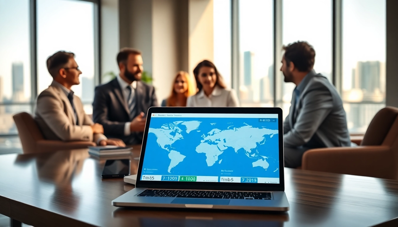 Learn how to find international real estate investment opportunities with a collaborative meeting image.