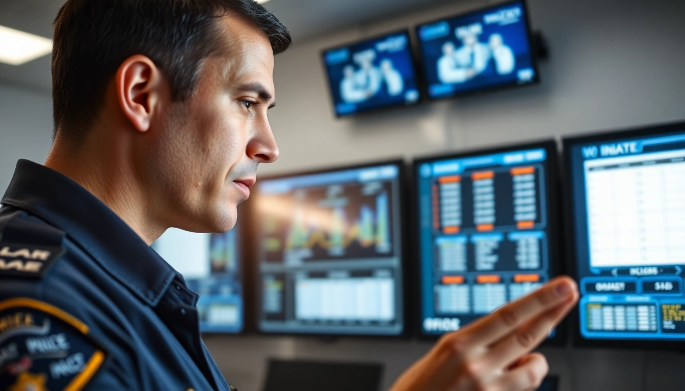 Find whos in jail oc through a modern inmate lookup system with a law enforcement officer.