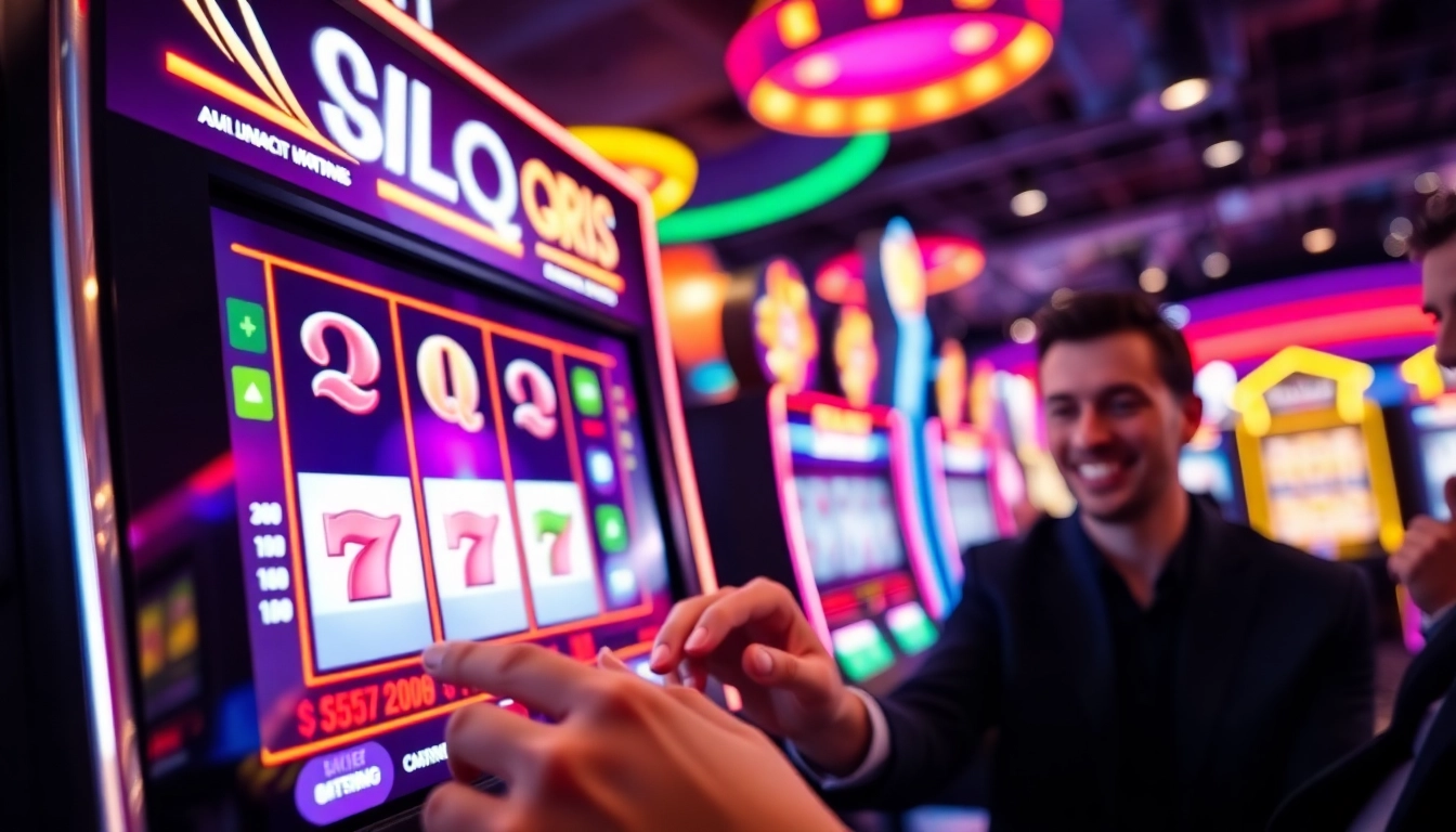 Menangkan slot QRIS dalam suasana kasino digital yang bersemangat dan mewah.