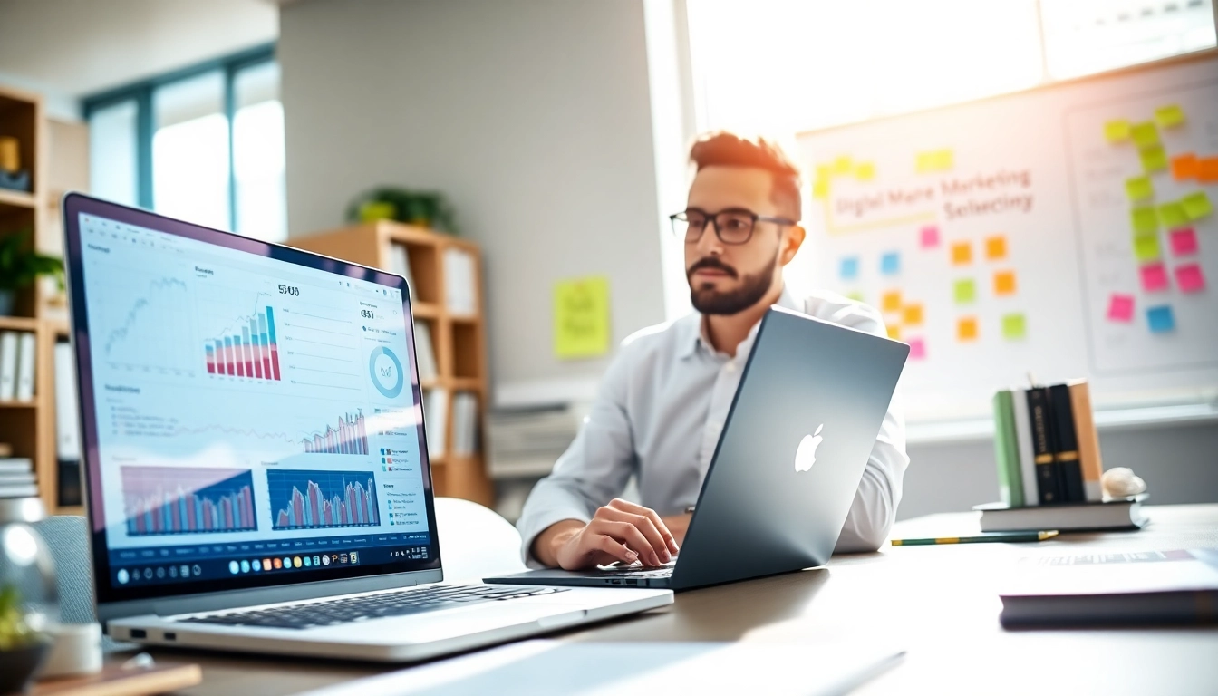 Enhance your understanding of digital marketing with insights from http://Avtales.com in a modern workspace.