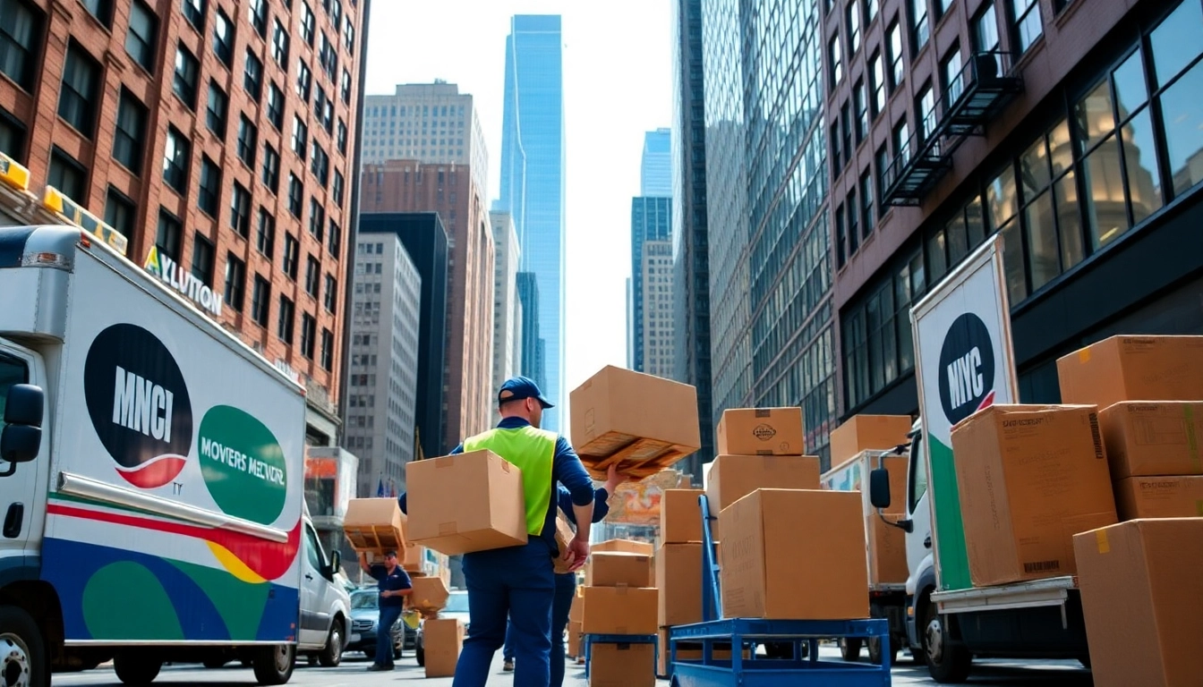Efficient movers showcasing expertise in city relocation as Best movers nyc.