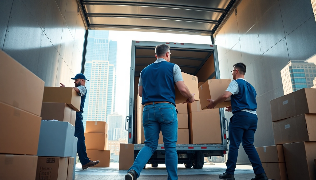 Movers in Toronto demonstrating teamwork as the best moving company in Toronto prepares furniture for transport.