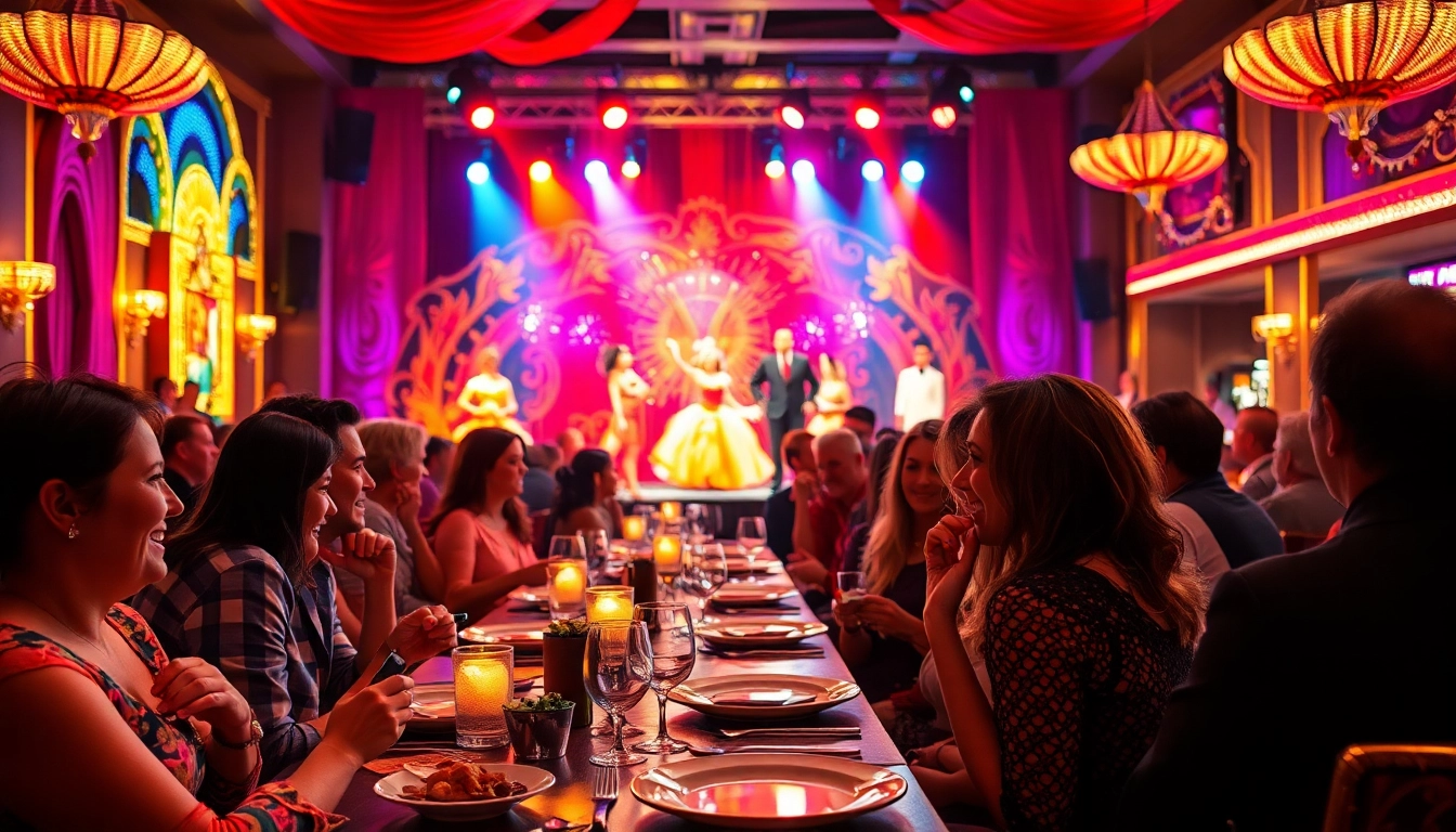 Enjoying dinner shows vegas with lively performances and gourmet meals in Las Vegas.